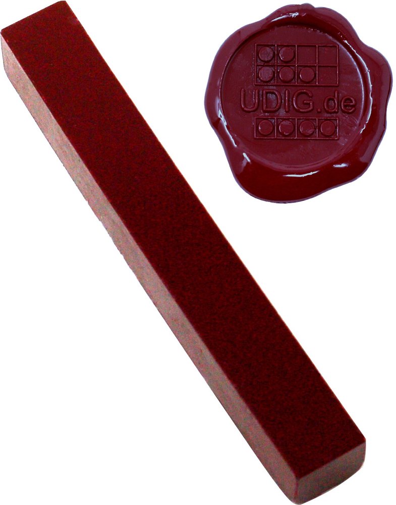 Siegellack Bordeauxviolett - Unser Feinster- 1 Stange, 7,5 cm