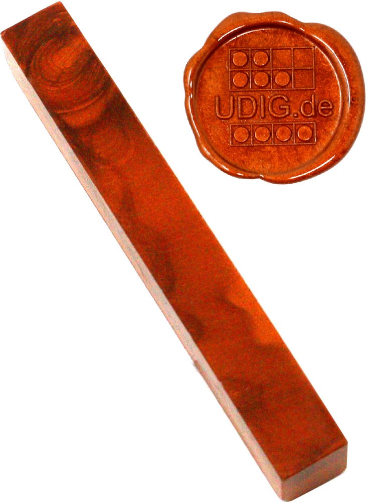Siegellack Kupfer - Unser Feinster - 1 Stange, 7,5 cm