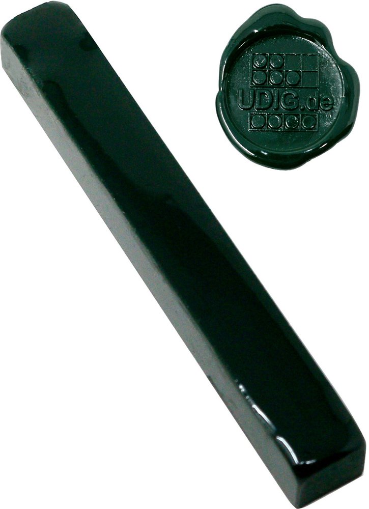 Siegellack Moosgrün - Unser Feinster - 1 Stange, 7,5 cm