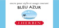 J. Herbin Tinte für Füller Flakon 10 ml azurblau
