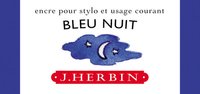 J. Herbin Tinte für Füller Flakon 10 ml nachtblau