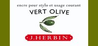 J. Herbin Tinte für Füller Flakon 10 ml olivgrün