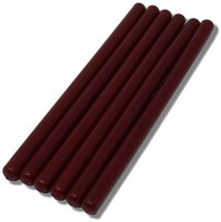 7 mm Siegelwachs Bordeauxrot - für Heißklebepistole - 6er Pack