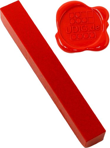 Siegellack Feuerrot - Unser Feinster - 1 Stange, 7,5 cm