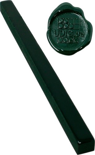 Siegellack Moosgrün, 1 Stange, 20 cm - Bank -