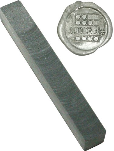Siegellack Silber - Unser Feinster - 1 Stange, 7,5 cm
