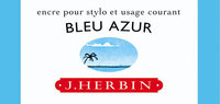 J. Herbin Tinte für Füller Flakon 30 ml azurblau