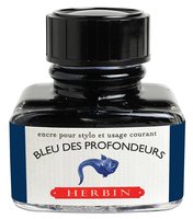 J. Herbin Tinte für Füller Flakon 30 ml Tiefblau