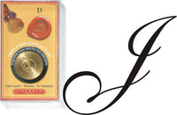 J. Herbin Siegelplatte Italic -J- rund