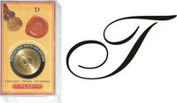 J. Herbin Siegelplatte Italic -T- rund