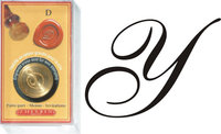 J. Herbin Siegelplatte Italic -Y- rund