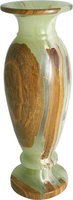 Vase aus Onyx Marmor, hohe Form, 20 cm