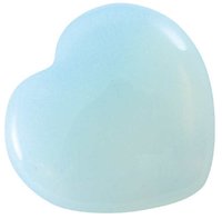 Edelstein Opal Herz, 4 cm, 1 Stück