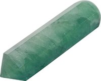 Massagekristall grüner Fluorit, 1 Stück, 7 cm