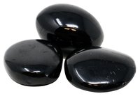 100 g Turmalin Schörl Trommelsteine, 1 bis 3 Steine, 3,5 bis 6 cm