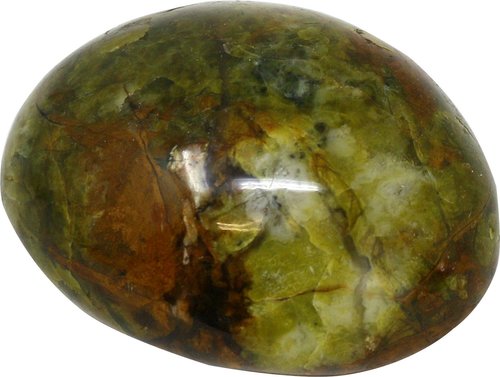 1 Stück grüner Opal Trommelstein XL, 5 bis 7 cm