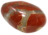1 Stück roter Jaspis Trommelstein, XXL 5 bis 7 cm