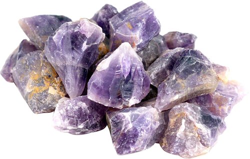 500 g Amethyst Rohsteine, A-Qualität, kleinere Steine