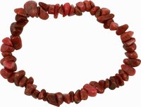 Rhodonit Splitter-Armband, rosa