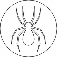 Siegelstempel Petschaft Spinne 24 mm