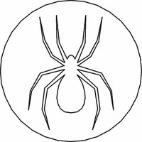Siegelstempel Petschaft Spinne 24 mm