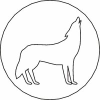 Siegelstempel Petschaft Wolf 24 mm