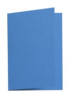 5 Blatt 210g Klappkarte Azur Blau A6