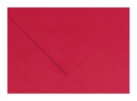 5 Umschläge 120g Kirsch Rot C5 Briefumschlag
