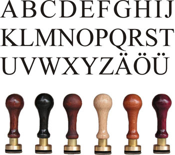 Siegel Gummistempel Times 24 mm