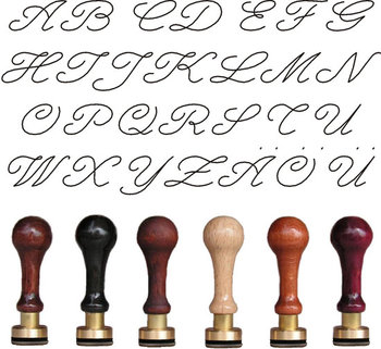 Siegel Gummistempel Script 24 mm