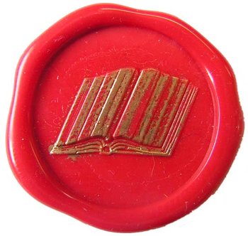Siegelstempel Petschaft Buch 24 mm