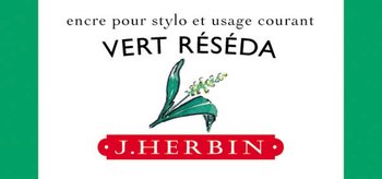 J. Herbin Tinte für Füller Flakon 10 ml resedagruen