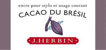 J. Herbin Tinte für Füller Flakon 10 ml kakaobraun