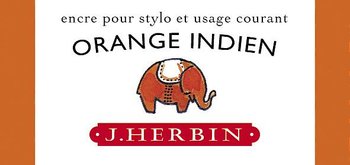 J. Herbin Tinte für Füller Flakon 10 ml indisch orange