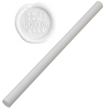 Siegelwachs 11 mm Reinweiß, 1 Stange