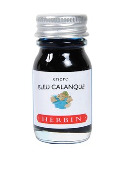 J. Herbin Tinte für Füller Flakon 10 ml Blaue Bucht
