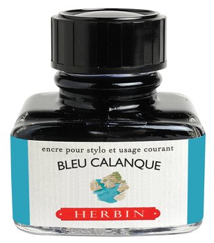 J. Herbin Tinte für Füller Flakon 30 ml Blaue Bucht