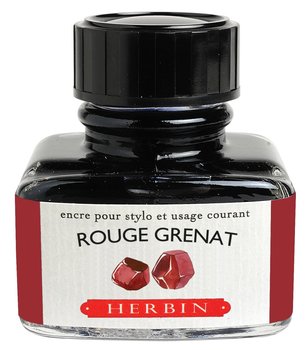 J. Herbin Tinte für Füller Flakon 30 ml Granatrot