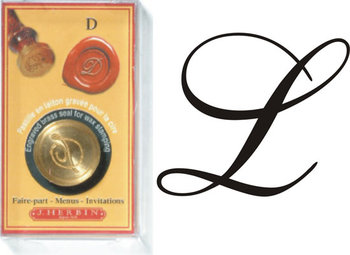 J. Herbin Siegelplatte Italic -L- rund