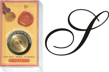 J. Herbin Siegelplatte Italic -S- rund