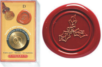 J. Herbin Siegelplatte - Ilex - rund