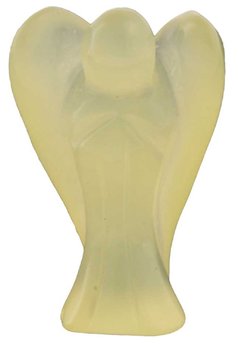 Mini Skulptur Engel aus China Jade, 3,5 cm