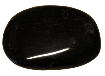 Turmalin Schörl Taschenstein schwarz, 3,5 cm