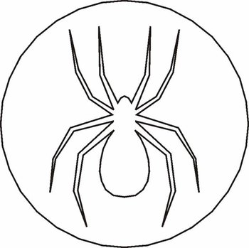 Siegelstempel Petschaft Spinne 24 mm