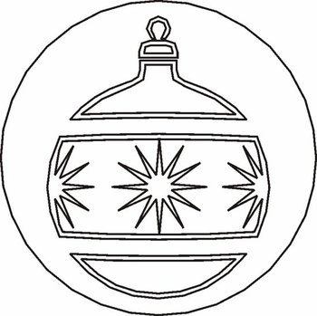 Siegelstempel Petschaft Christbaumkugel 24 mm