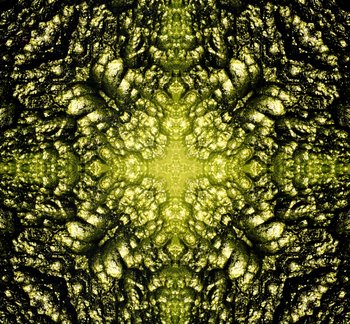 Edelsteinkarte Moldavit zur Meditation 20 x 20 cm, Energiebild