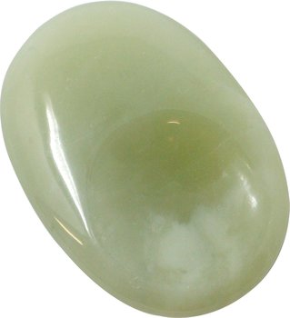 China Jade Daumenstein, 1 Stück, 5 cm