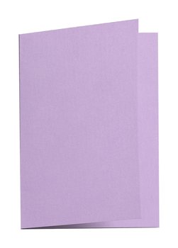 5 Blatt 210g Klappkarte Violett A6