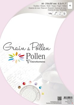 5 Blatt 120g Briefpapier Rosenöl Rosa A4