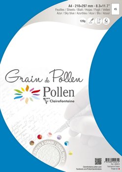 5 Blatt 120g Briefpapier Azur Blau A4